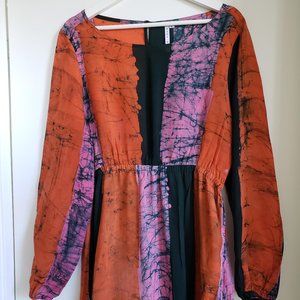 Osei-Duro Guise Dress in Carmine (New without Tags)